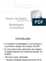 Banco de Dados Modelagem Conceitual