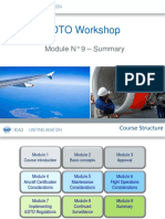 ICAO EDTO Course - Summary Module Highlights