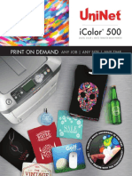 Uninet Icolor 500 Brochure