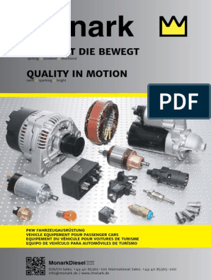 Monark G-PKW-Fahrzeugausruestung PDF | PDF | Voitures | Fabricants 