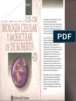 De Robertis - Fundamentos de Biologia Celular y Molecular 4ed 2004