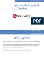 Buenas Prácticas de AngularJS Directives