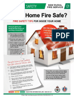 Is Your Home Fire Safe Factsheet