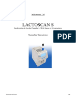 Lactoscan S Manual en Español