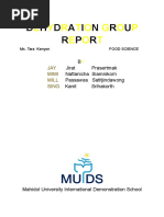 Dehydration Lab Report