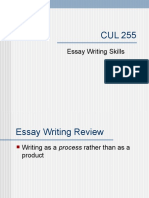 Essay Writing Skills