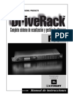 PA DriveRack Manual SPANISH Original