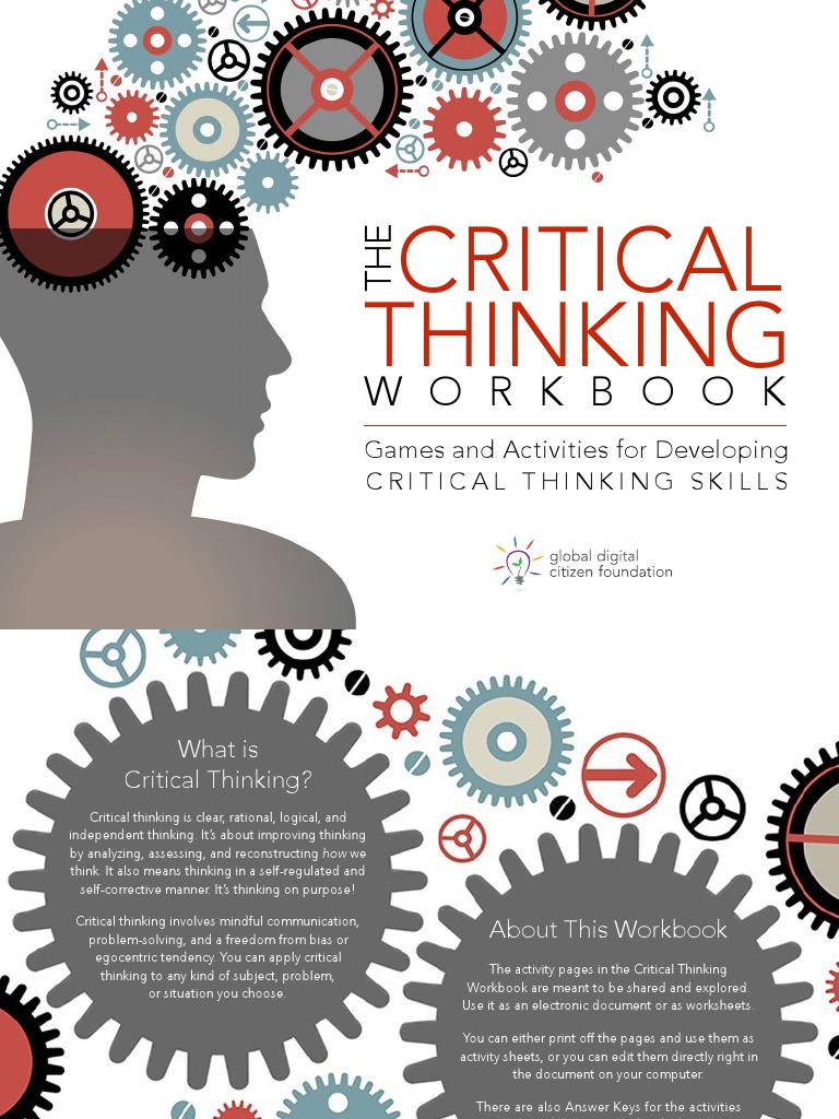 critical thinking workbook pdf