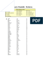 Dictionary Danish Kotava