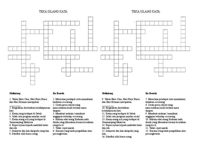 Teka Silang Kata 2