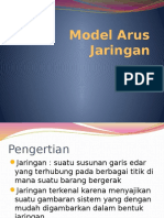 Model Arus Jaringan