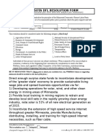 DFL Resolution.2016.Mike - Renewable Energy Internet Cable Infrastructure Investment