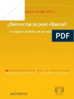 Democracia Postliberal El Espacio Político de las asociaciones