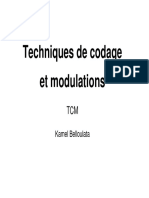 Techniques de Codage et modulations