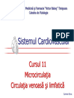 11. Microcirculatia. Circulatia Venoasa Si Limfatica.PDF