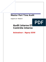 Audit Et Controle Interne