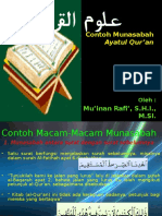 Contoh Ayat Munasabah Al-Qur'An - Oke