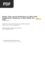 Gender, Class, and The Performance of A Black (Anti) Enlightenment - Resistances of David Walker and Sojourner Truth 1.1.cervenak