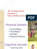Developmental Domains in Early Childhood Education