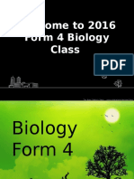 BIOLOGY FORM 4 Chapter 1 