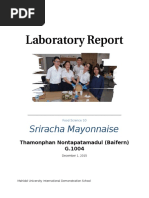laboratory report food sci done 