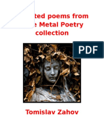 Tomislav Zahov - Selected Poems From Love Metal Poetry Collection