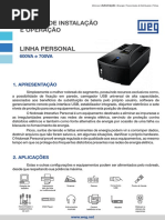 WEG Manual Nobreak Personal 0502101 Manual Portugues Br