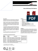 Series MPS Manual Pull Stations: Notification