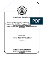 Kuesioner Penelitian