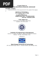 Download 4 Bit Microprocessor Design Using Vhdl by Sanjana Mazumder SN300168772 doc pdf