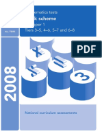 2008 Mark Scheme Paper1