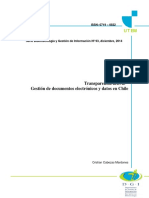 Transparencia Activa: Gestión de Documentos Electrónicos y Datos en Chile.