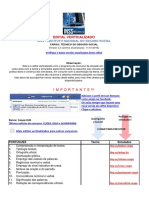 Edital Verticalizado INSS Técnico