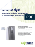 Purite Select Analyst Datasheet Feb 2015