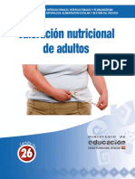 Valoración nutricional de adultos en la comunidad