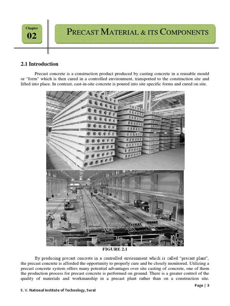 Precast vs. Cast-in-Place Concrete | PDF | Precast Concrete | Concrete