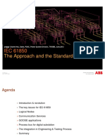 The Approach and the Standard IEC61850