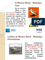 Caídas Al Mismo Nivel - Medidas Preventivas