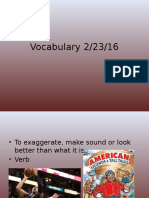 vocabulary review 2-23-16