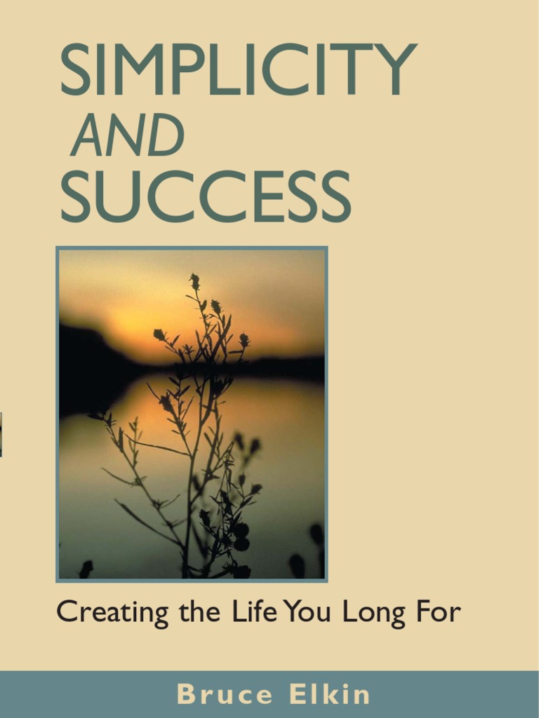Simplicity and Success | PDF | Simple Living | Creativity