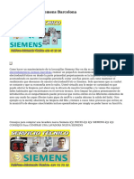 Servicio Tecnico Siemens Barcelona