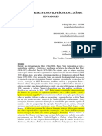 Gramsci e Freire:filosofia, Práxis e Educação de Educadores