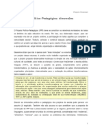 Projeto Político Pedagógico (Caracterização Elaboração e Execução) PDF