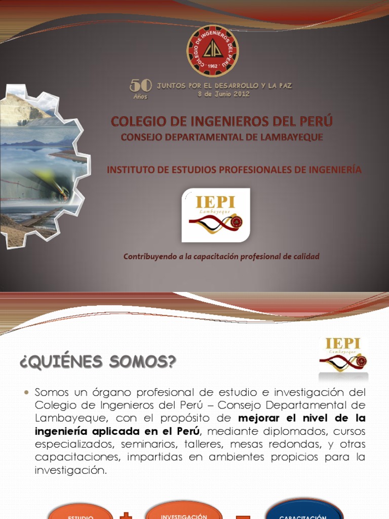 Sobre Iepi 2012 | PDF | Ingeniería | Energía eólica