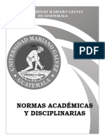 Normas Academicas y Disciplinarias