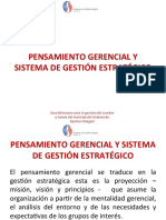 Pensamiento Gerencial y Gestión Estratégica PDF