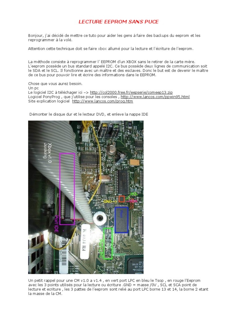 Eeprom software download