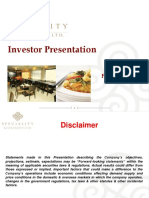 Investor Presentation - February 2016 (Company Update)