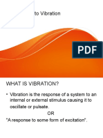Introduction To Vibrations