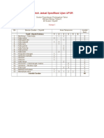 Contoh Jadual Spesifikasi Ujian UPSR